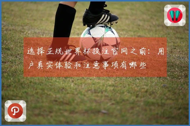 选择正规世界杯投注官网之前:用户真实体验和注意事项有哪些